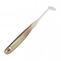 PDL Super Shad Tail 3 ECO #02 Pearl Smelt