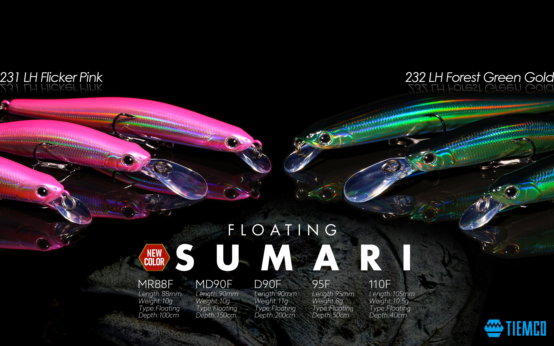 シュマリ 95F | TIEMCOルアーフィッシング公式サイト | Lure Fishing