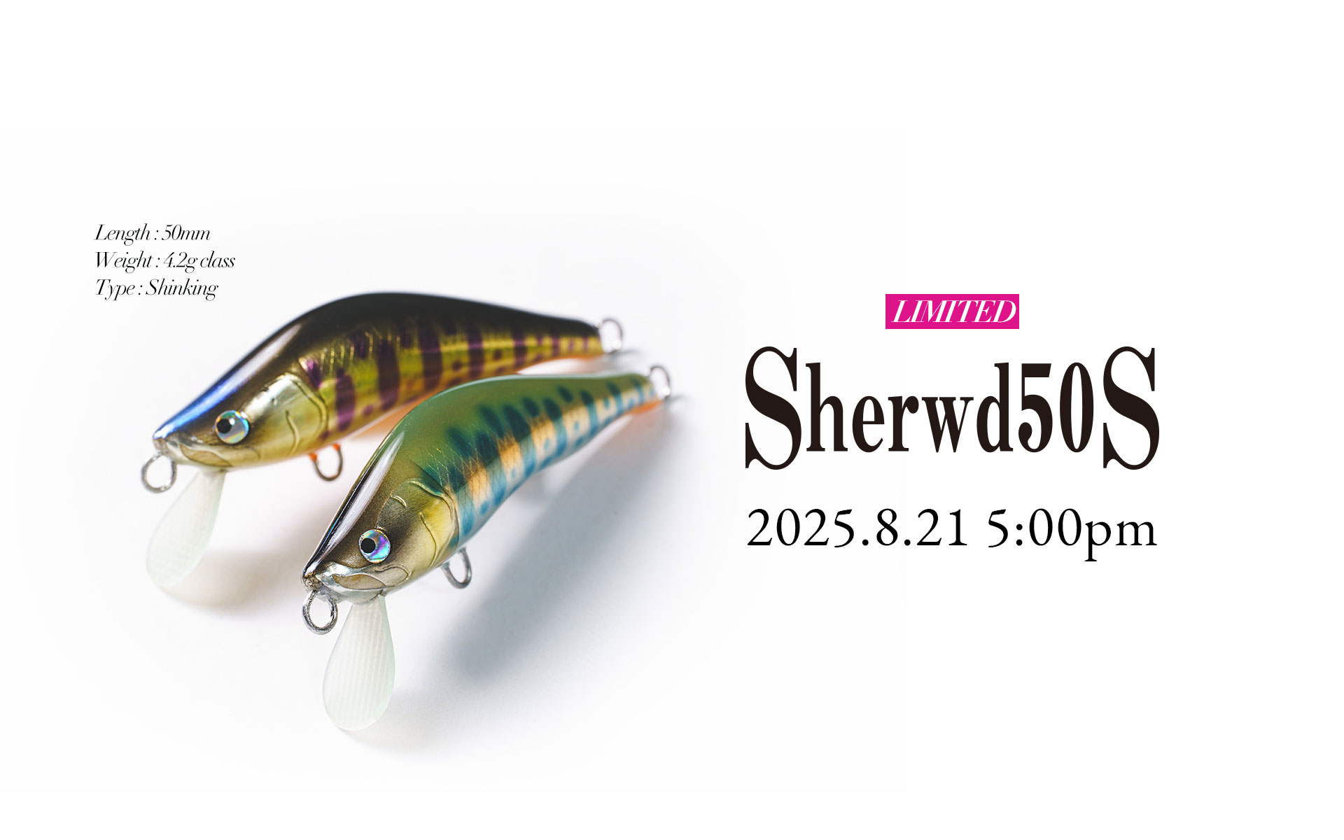シュリュード50S | TIEMCOルアーフィッシング公式サイト | Lure Fishing
