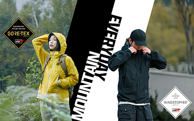 Foxfire GORE-TEX】シーンに合わせた2つのGORE-TEX