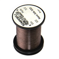 ナノシルクスレッド 12/0 50D ブラウン 50M