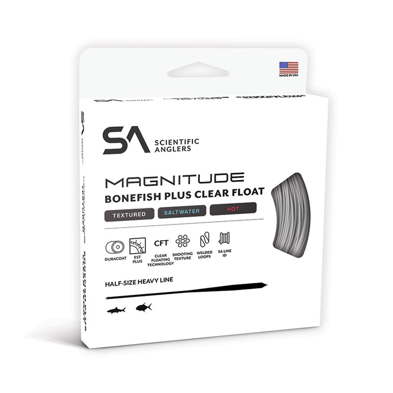 マグニチュードテクスチャアド ボーンフィッシュプラス