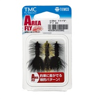 完成品フライセット　管理釣り場セレクション(A-03セット　ウーリーバガー　ダーク　#10)