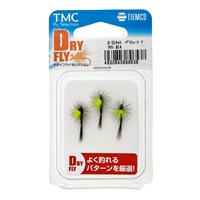 完成品フライセット　ドライフライセレクション(D-30セット　パラシュート ブラウン #12)