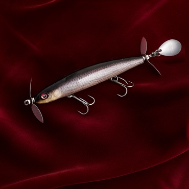 【フレッシュベイトルアーズ✕ティムコ】 ステルスペッパー110S 魚皮 マディウォーターチューン