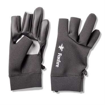 クロロプレンフィンガーレスグラブ(ブラック-M)