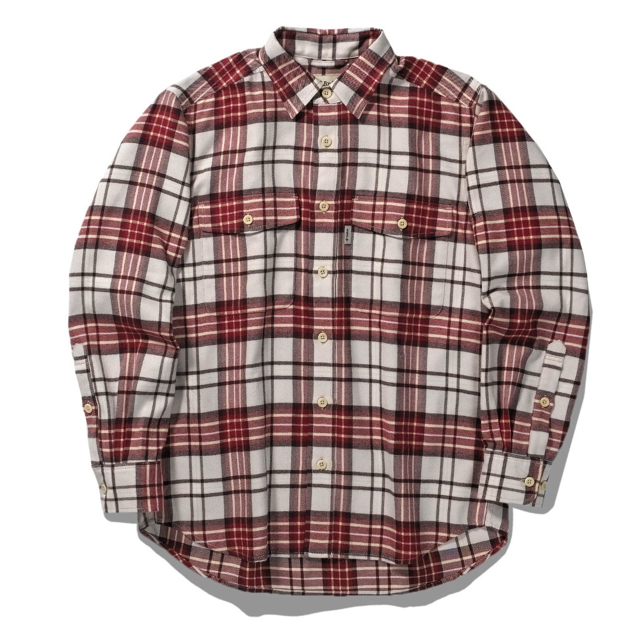 TSスタンダードチェックシャツ (Men's)(クワイエットベージュ-S)