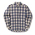TSウォームチェックシャツ(Men's)(ブルー-S)