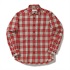 TSウォームチェックシャツ(Men's)(レッド-S)