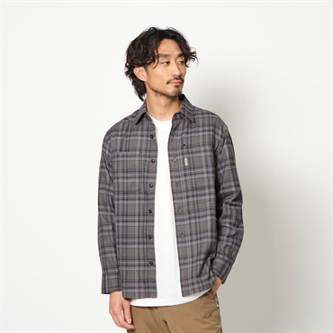 TSラフチェックシャツ(Men's)