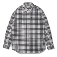TSラフチェックシャツ