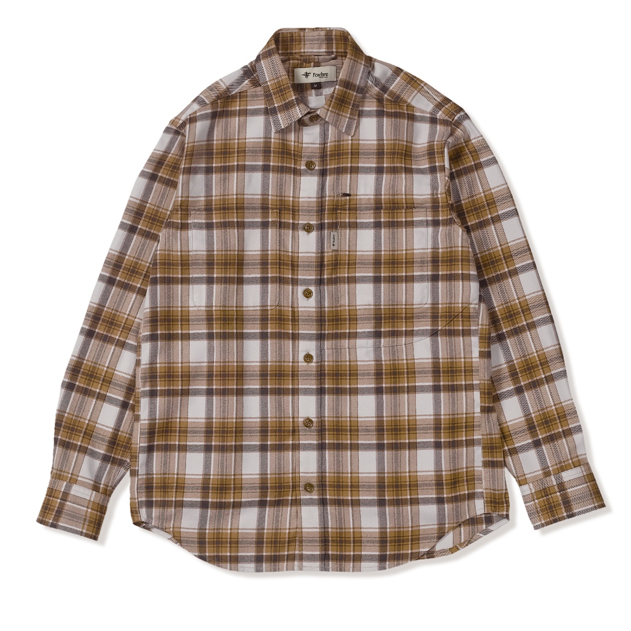 TSラフチェックシャツ (Men's)