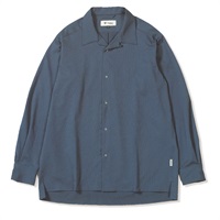 TSクリンクルシェルシャツ (Unisex)(スレートブルー-M)
