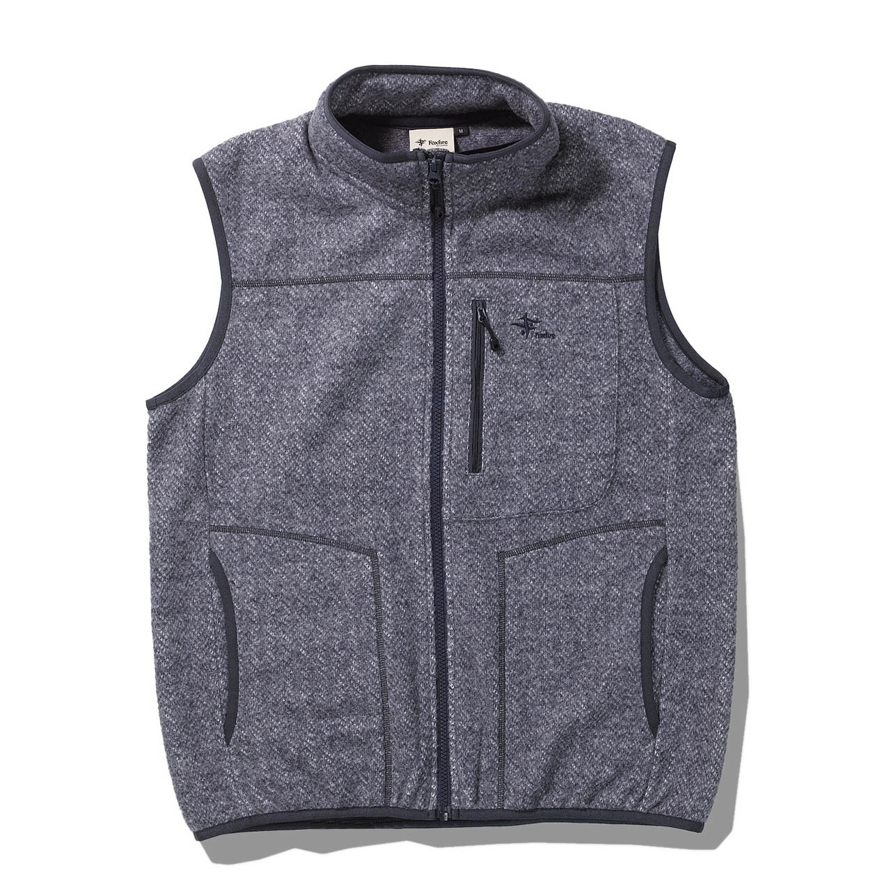 ウェーブフリースベスト (Men's)(ネイビー-S)