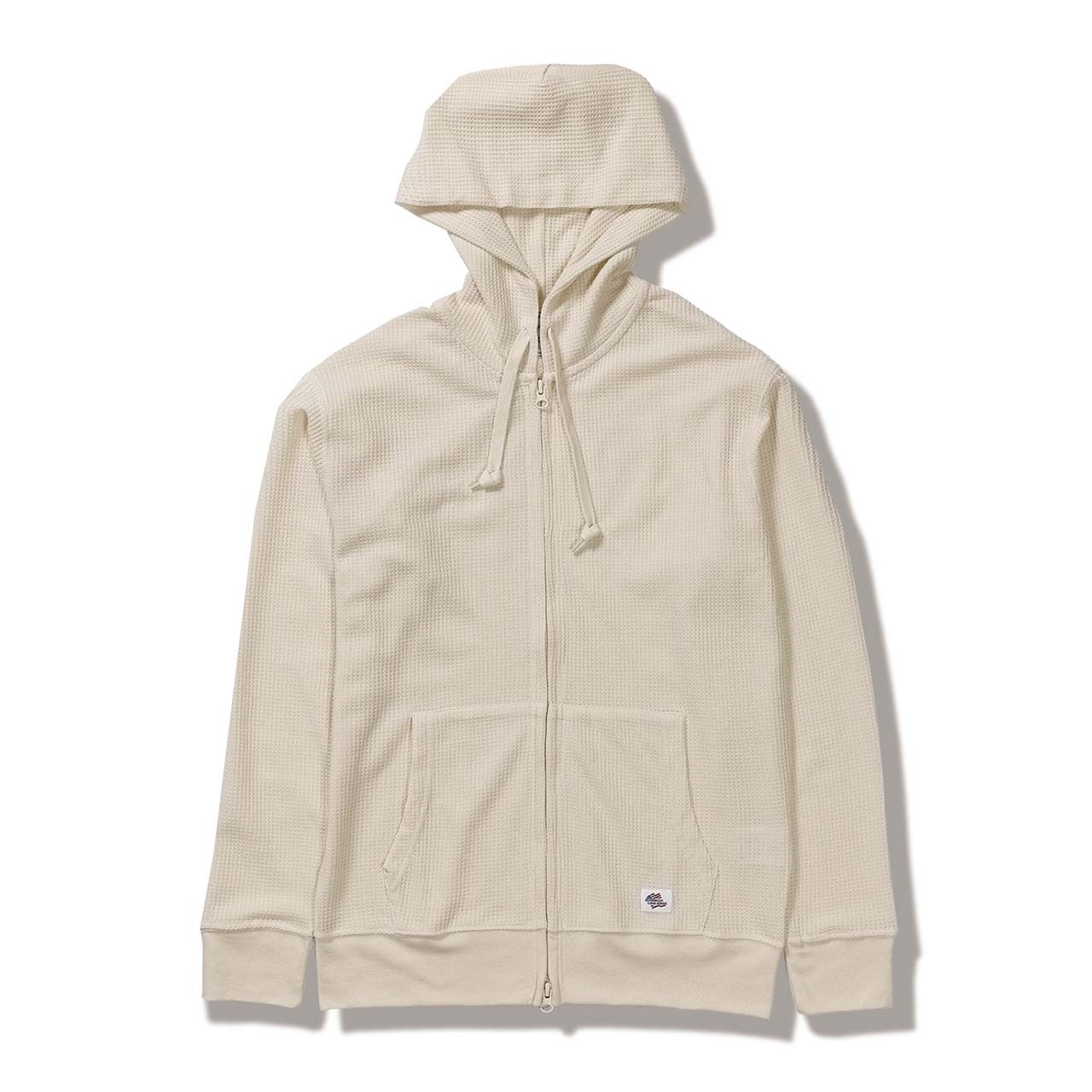 TCワッフルジップパーカ (Men's)(アイボリー-S)