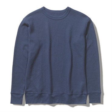 TCワッフルクルー (Men's)(ネイビー-M)