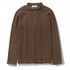 コーデュロイヘンリーネック(Men's)(ブラウン-S)