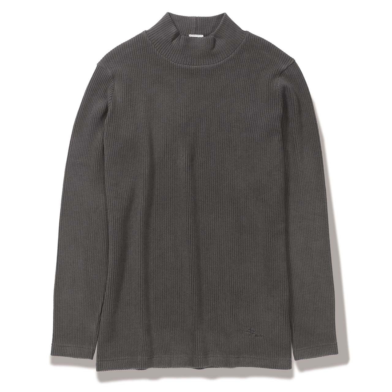 コーデュロイハイネック(Men's)(カーボンブラック-S)