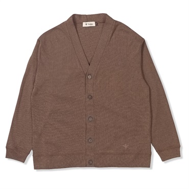 マイクロアゼカーディガン(Men's)(カーキ-M)