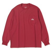 TSプレーナーマウンテンロゴティー (Men's)(アイアンレッド-M)