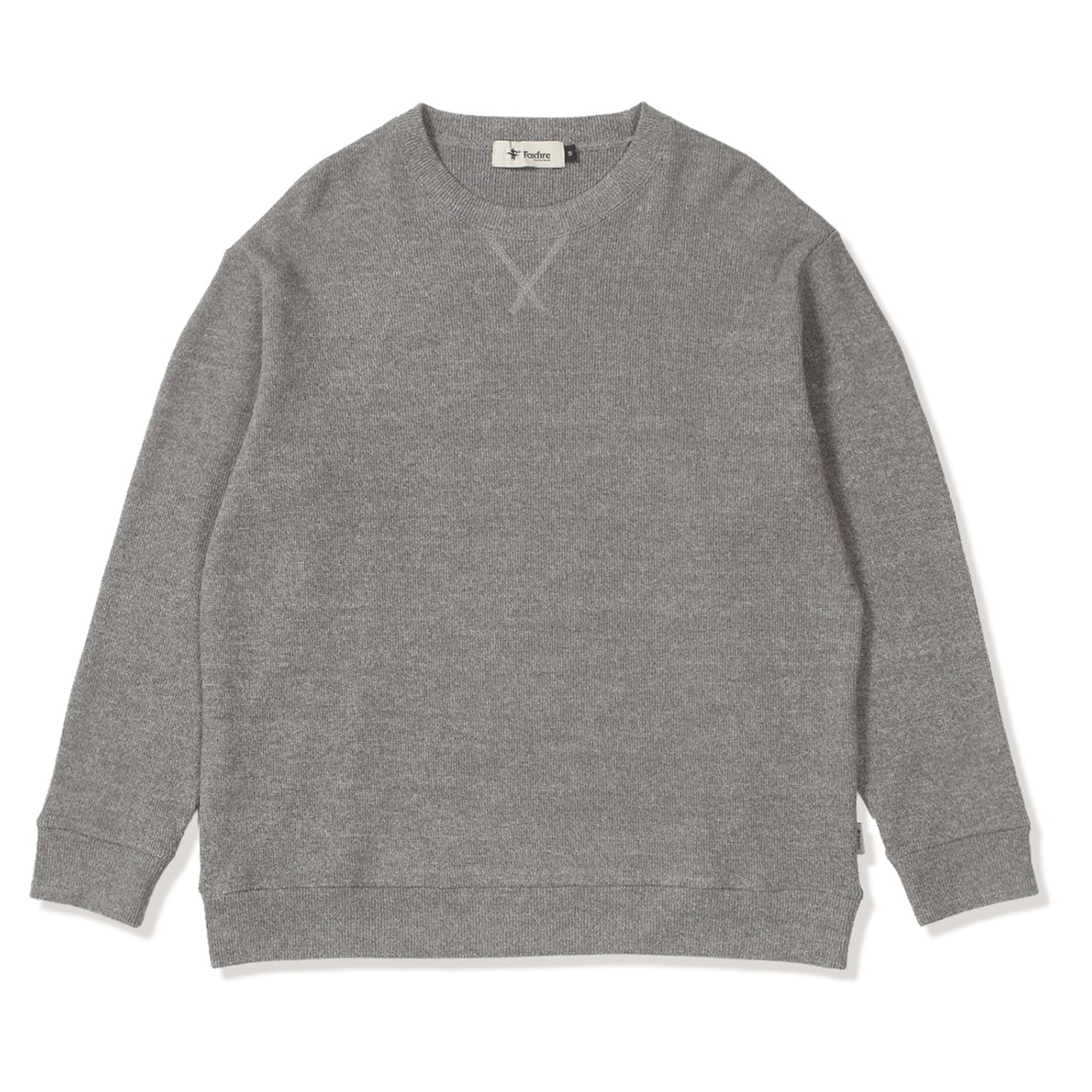 ミニワッフルヘザークルー (Men's)(グレー-S)