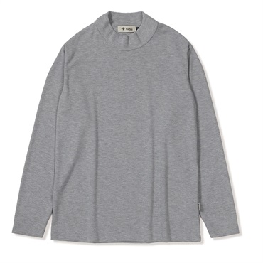 TSサーマルスムースモックネック (Men's)(グレー-S)