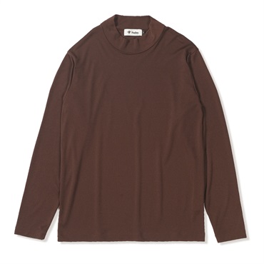 TSサーマルスムースモックネック (Men's)(ブラウン-S)