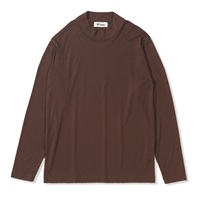 TSサーマルスムースモックネック (Men's)(ブラウン-S)