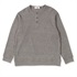 ミニワッフルヘザーヘンリー (Men's)(グレー-M)