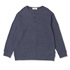 ミニワッフルヘザーヘンリー (Men's)(ネイビー-M)