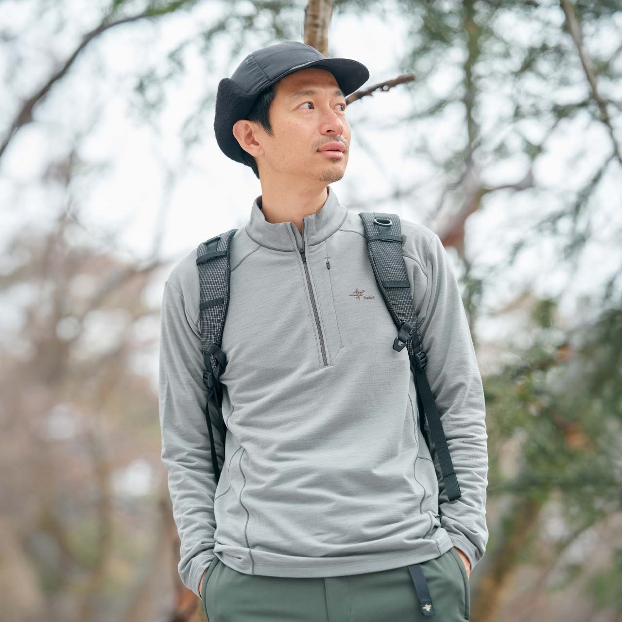 PPウールハーフジップ (Men's) | Foxfire ブランド公式サイト | 公式