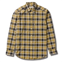 Cシールドプレザントシャツ (Men's)(イエロー-S)