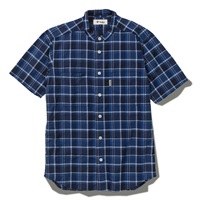 CシールドプレザントシャツS/S (Men's)(インクブルー-S)