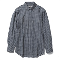 TSサッカーギンガムシャツ  (Men's)(ネイビー-S)