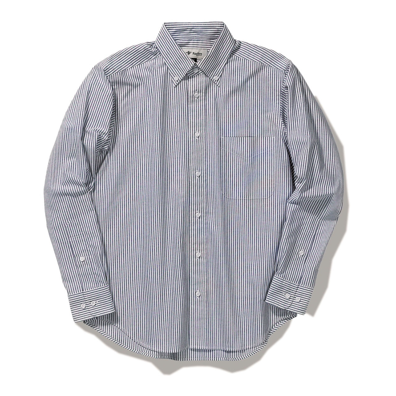 TSアダムスシャツ (Men's)(ブルーストライプ-S)
