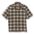 CシールドサーフェスチェックOCシャツS/S (Men's)(ゴールドオーカー-S)