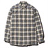 Cシールドサーフェスチェックシャツ(Men's)(カーキ-S)