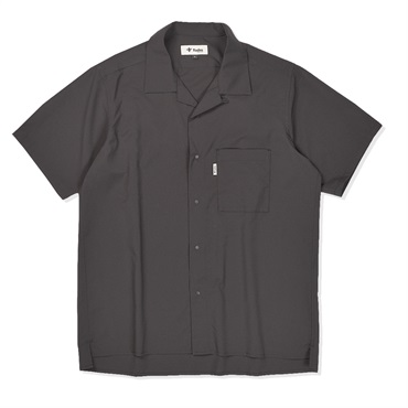 TSシェルシャツS/S(ブラック-M)