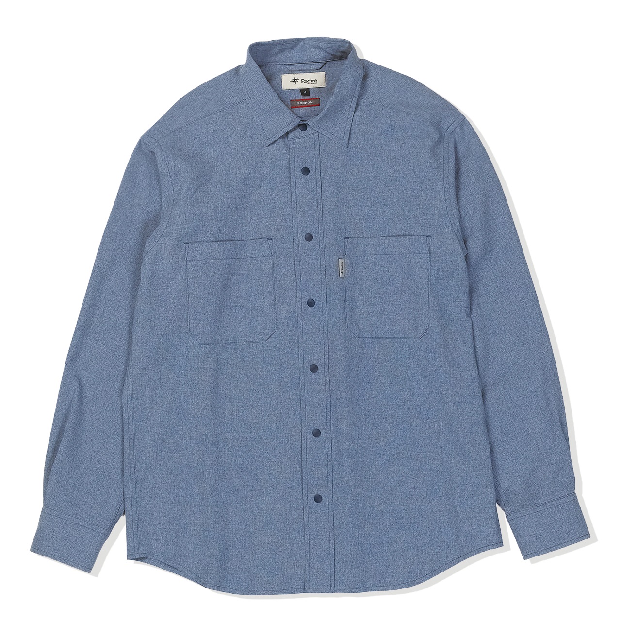 SCウェーブレットシャツ (Men's)(ブルー-M)