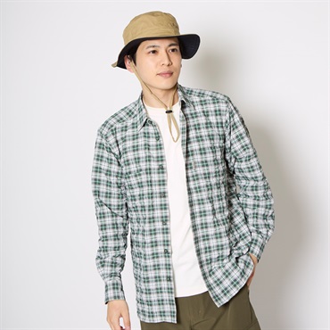 Cシールドバンピーチェックシャツ (Men's)