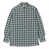 Cシールドバンピーチェックシャツ (Men's)(グリーン-S)