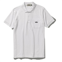 FF Fish ポロ S/S (Men's)(ホワイト-M)