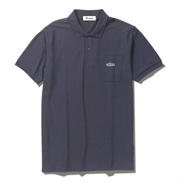 FF Fish ポロ S/S (Men's)(ネイビー-M)