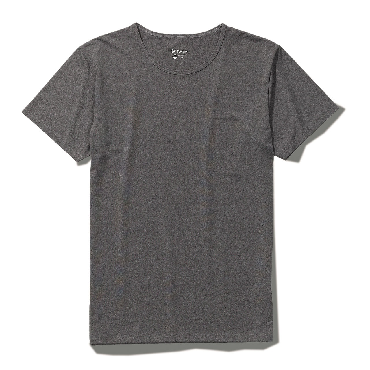 TS EXストレッチインナークルーS/S (Men's)(グレー-S)