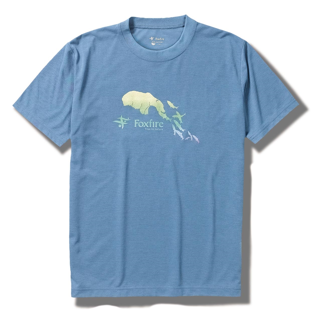 CシールドベアティーS/S(Men's)(アイアンブルー-S)