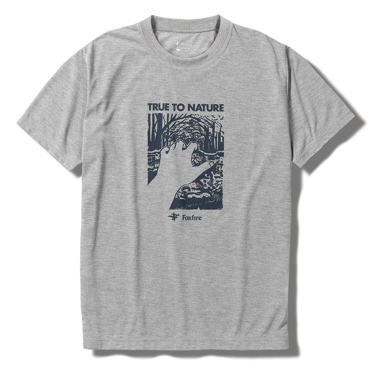 CシールドタッチティーS/S(Men's)(グレー-S)