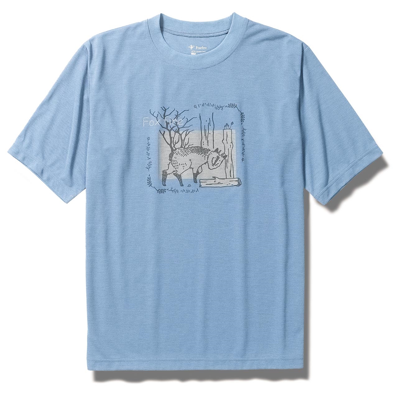 CシールドカモシカティーS/S(Men's)(アイアンブルー-M)