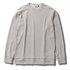 スラブリブクルー(Men's)(グレー-S)