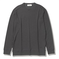 スラブリブクルー(Men's)(カーボンブラック-S)