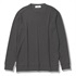 スラブリブクルー(Men's)(カーボンブラック-S)